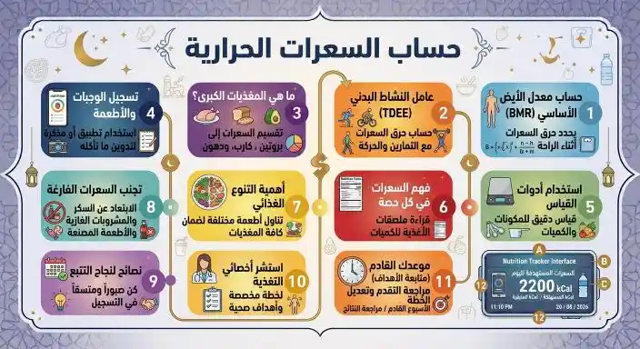 حساب السعرات الحرارية