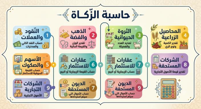 حاسبة الزكاة