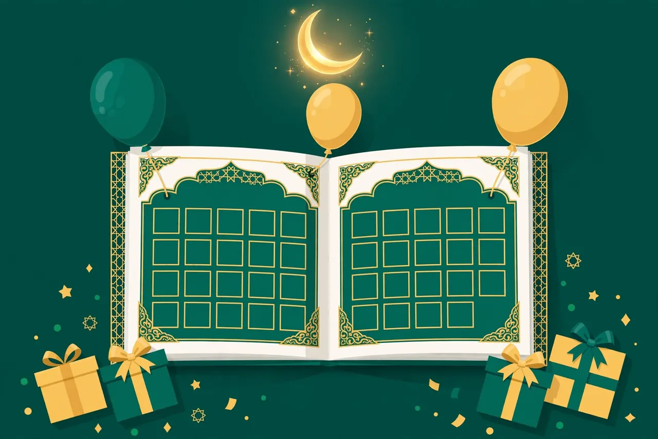 تقويم هجري مزين لمعرفة موعد عيد ميلادي بالهجري هذه السنة